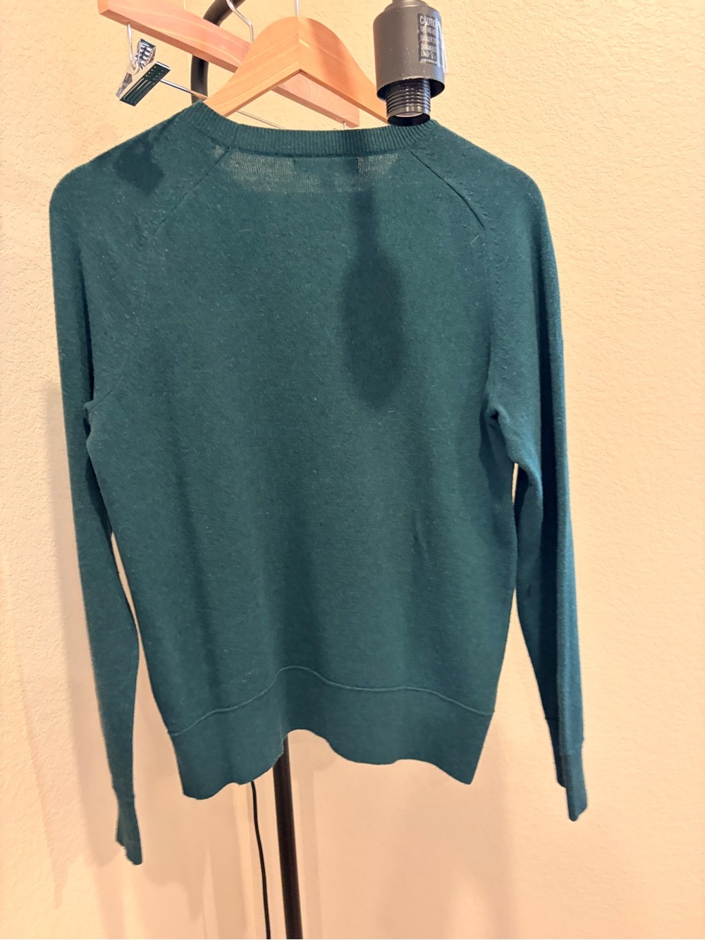 Banana Republic Merino Blend Crewneck Sweater - Teal Green - Picture 3 of 3
